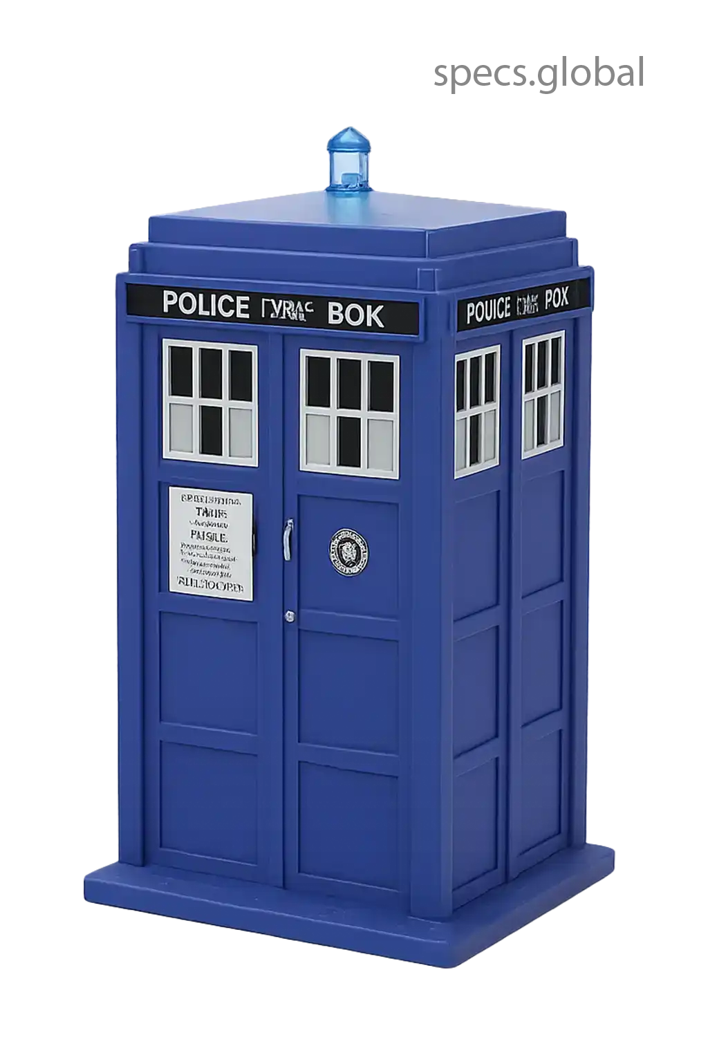 Doctor Who TARDIS Bluetooth Speaker 3D preview