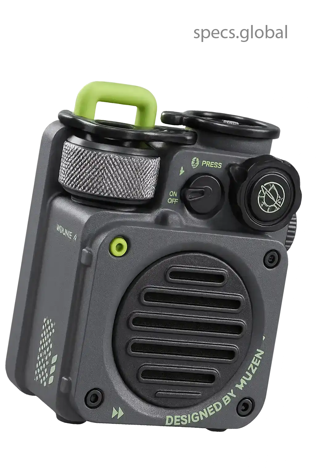 Wild Mini Rugged Outdoor Bluetooth Speaker 3D preview